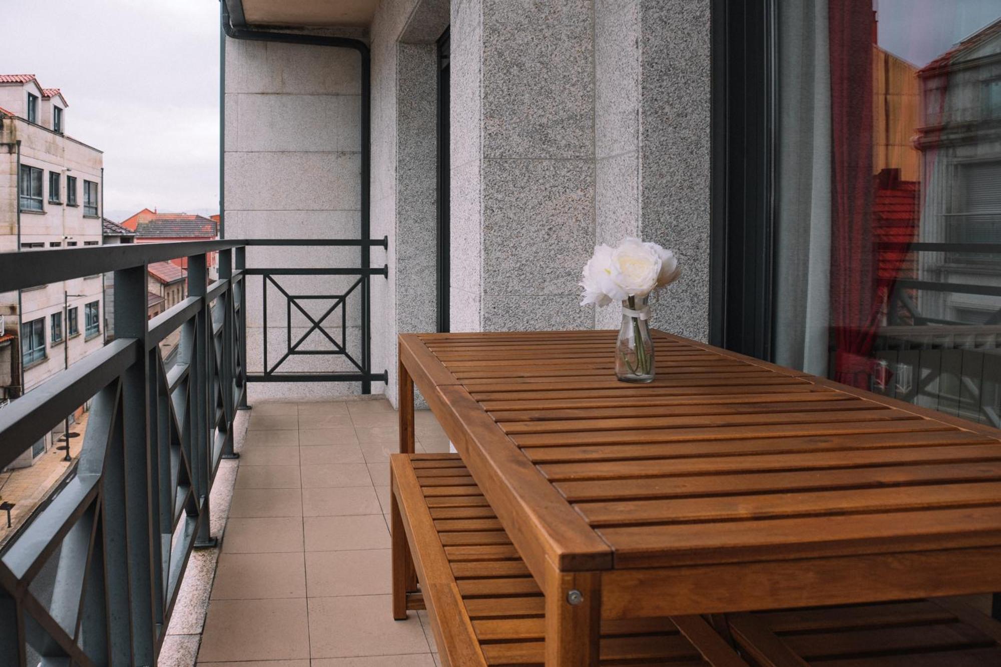 Vistas Al Mar En El Centro By Cabana Rentals Moaña エクステリア 写真